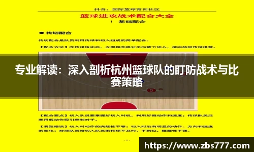 专业解读：深入剖析杭州篮球队的盯防战术与比赛策略
